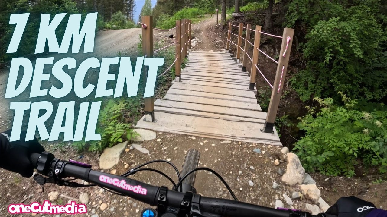 7km Descent trail in Whistler for Everyone