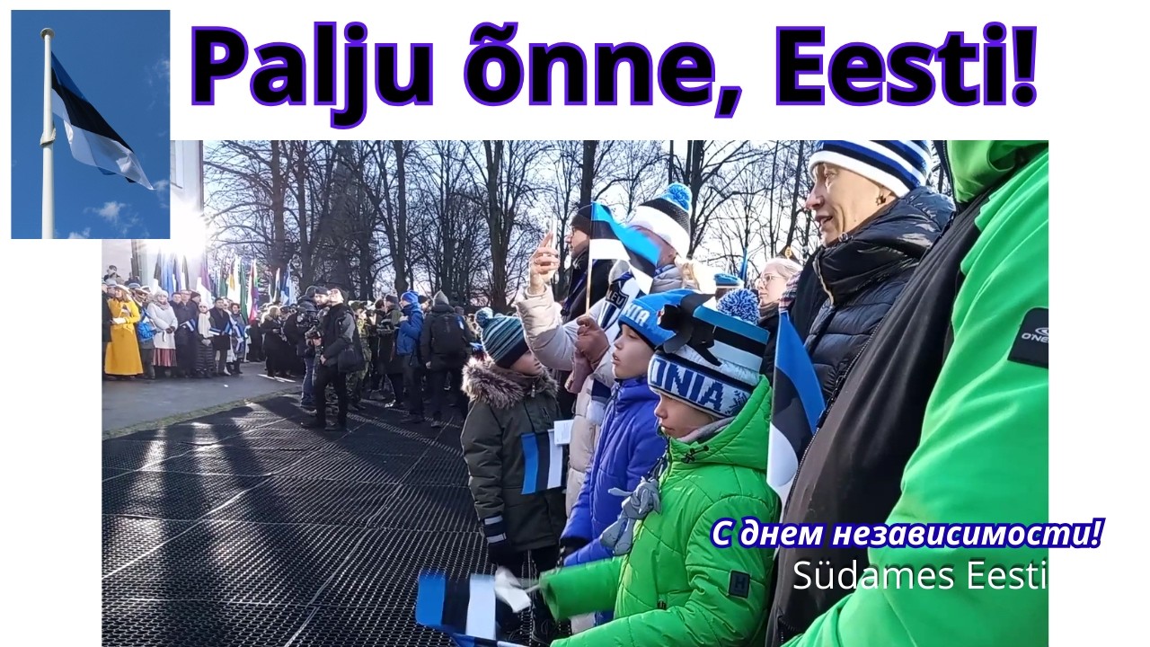 Estonia's Independence Day. День независимости Эстонии.