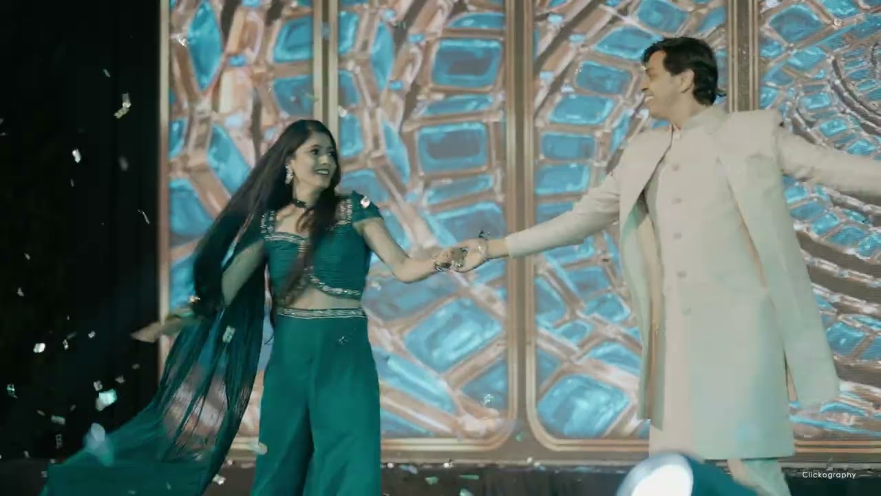 Sangeet with a twist at the end #churakedilmera #jaanasamjhona #terarangballeballe #lollypoplagelu 🔥