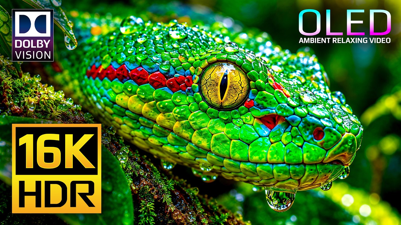 Ultimate OLED Display Test | 16K HDR 120 fps Dolby Vision | 4K Video &bull; 8K Video ULTRA HD TV