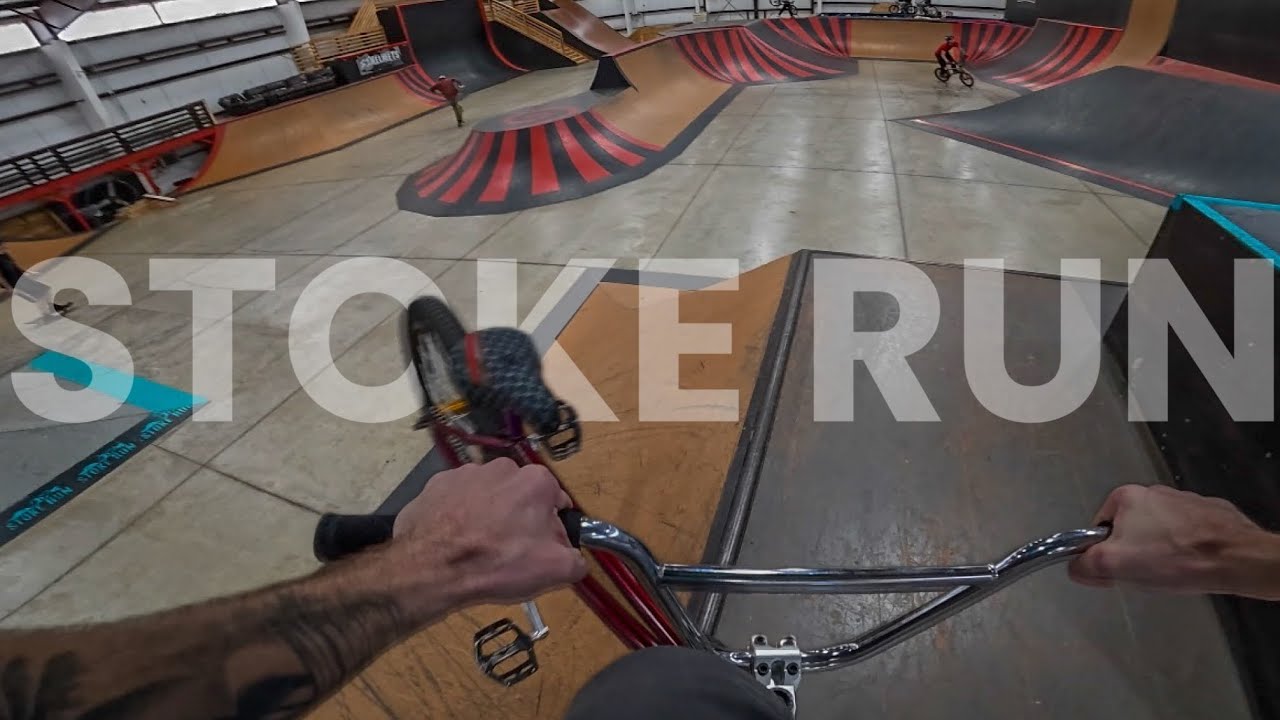 Crazy Indoor BMX Park Session