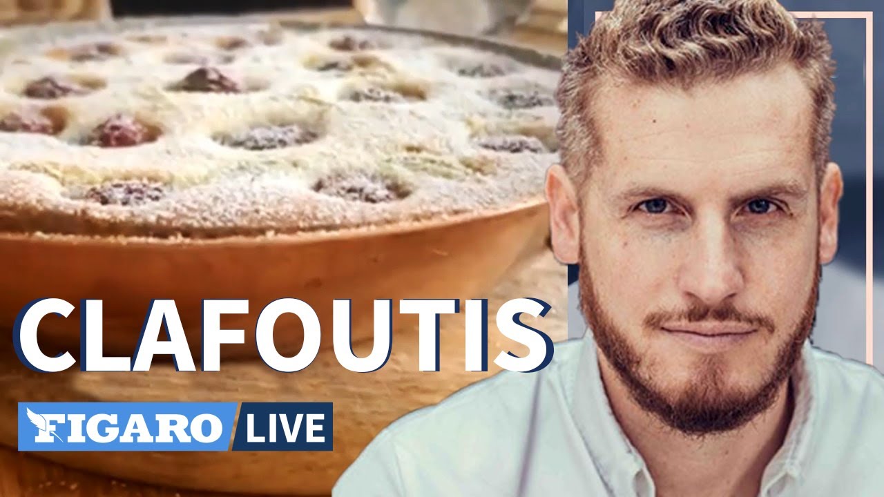 La recette du CLAFOUTIS aux framboises de Yann Couvreur 👨‍🍳 chef pâtissier