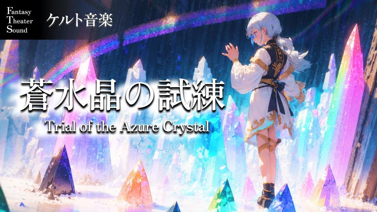 【ケルト音楽】蒼水晶の試練｜ファンタジー・異世界音楽【作業用・睡眠用・勉強用BGM】