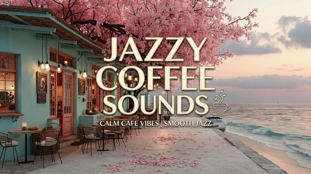 Soft Guitar Bossa Nova | Jazzy Coffee Sounds & Seaside Cafe Ambience 2026