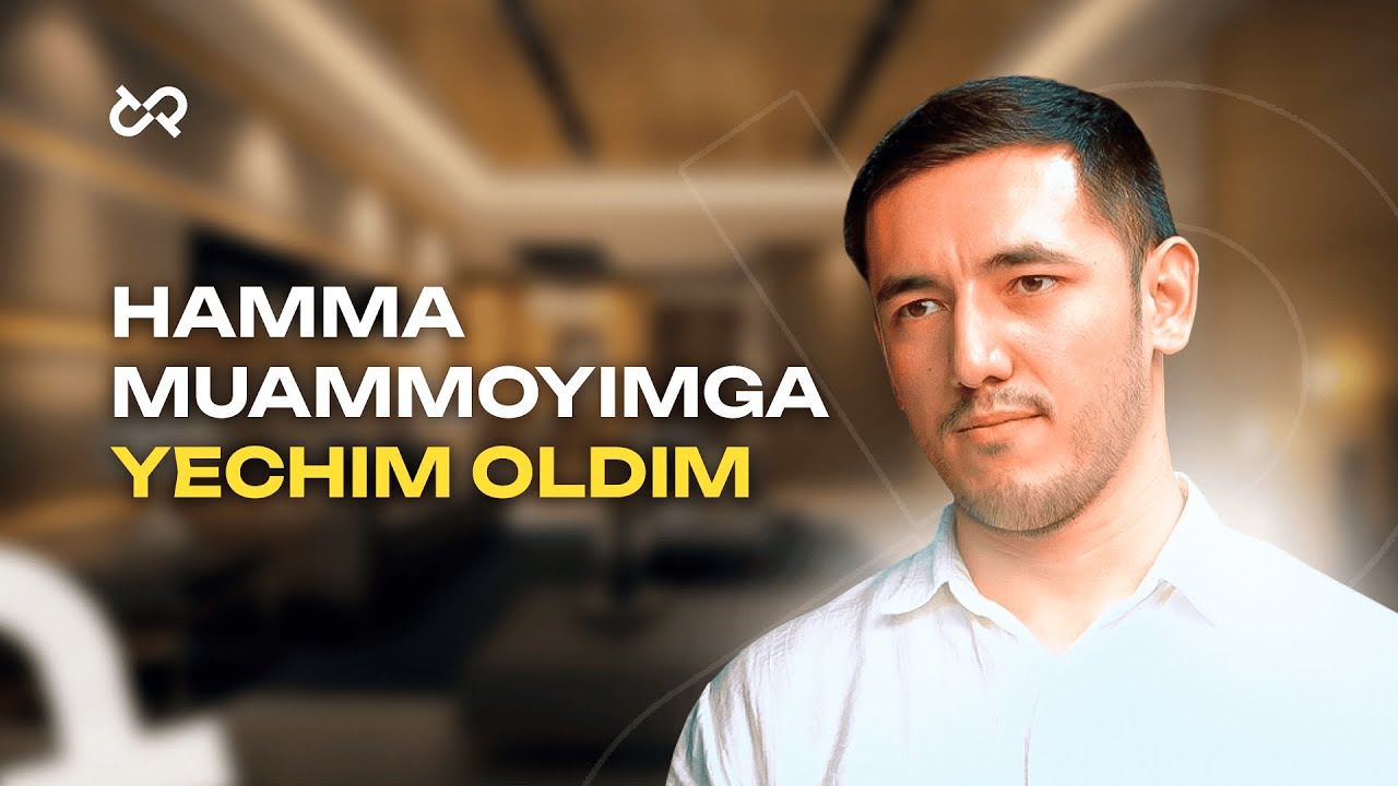 Hamma muammoyimga yechim oldim | Jasurbek Matkarimov | Sotuv bo'limi