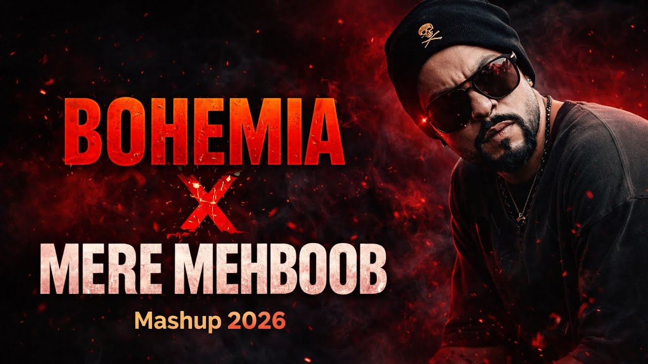 Bohemia x Mere Mahboob sam mashup remix 2026 Mashup | Rap + Romantic Song Mix #bohemia #oldsong