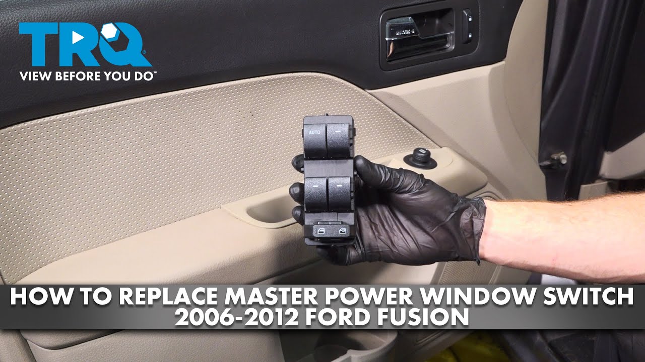 Как заменить главный выключатель стеклоподъемника Ford Fusion 2006-2012