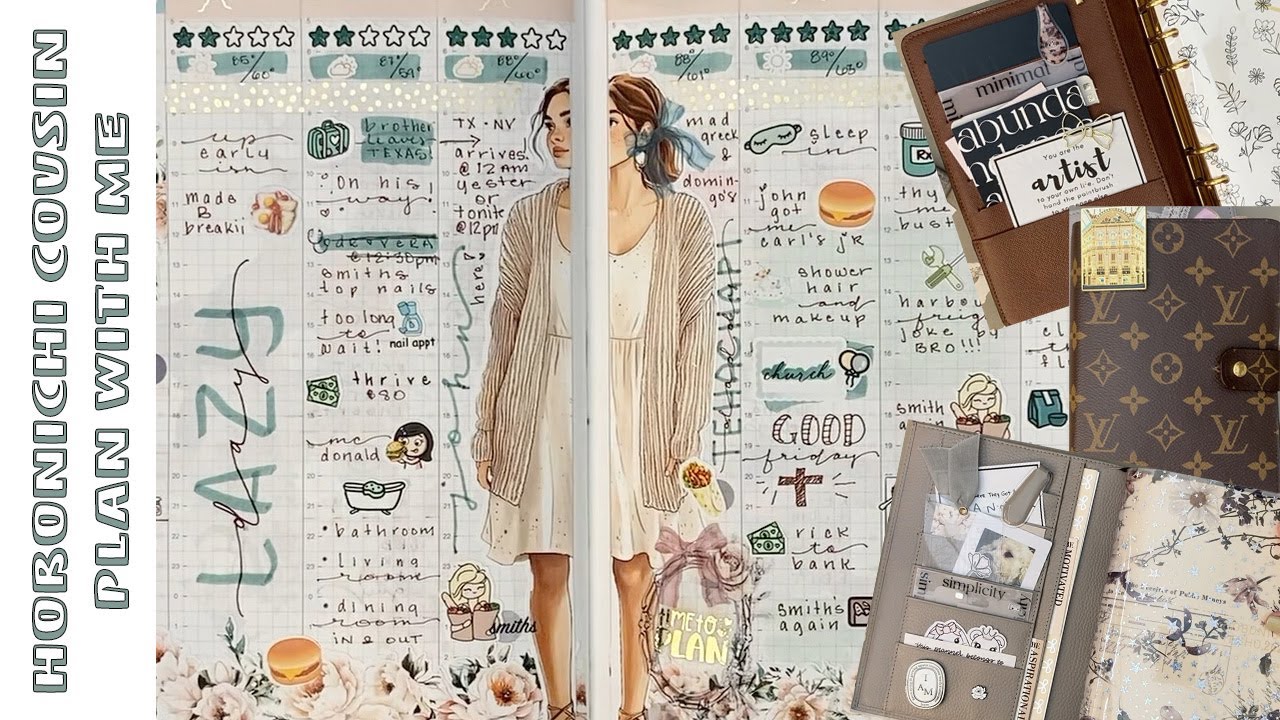 Hobonichi Cousin Plan with Me