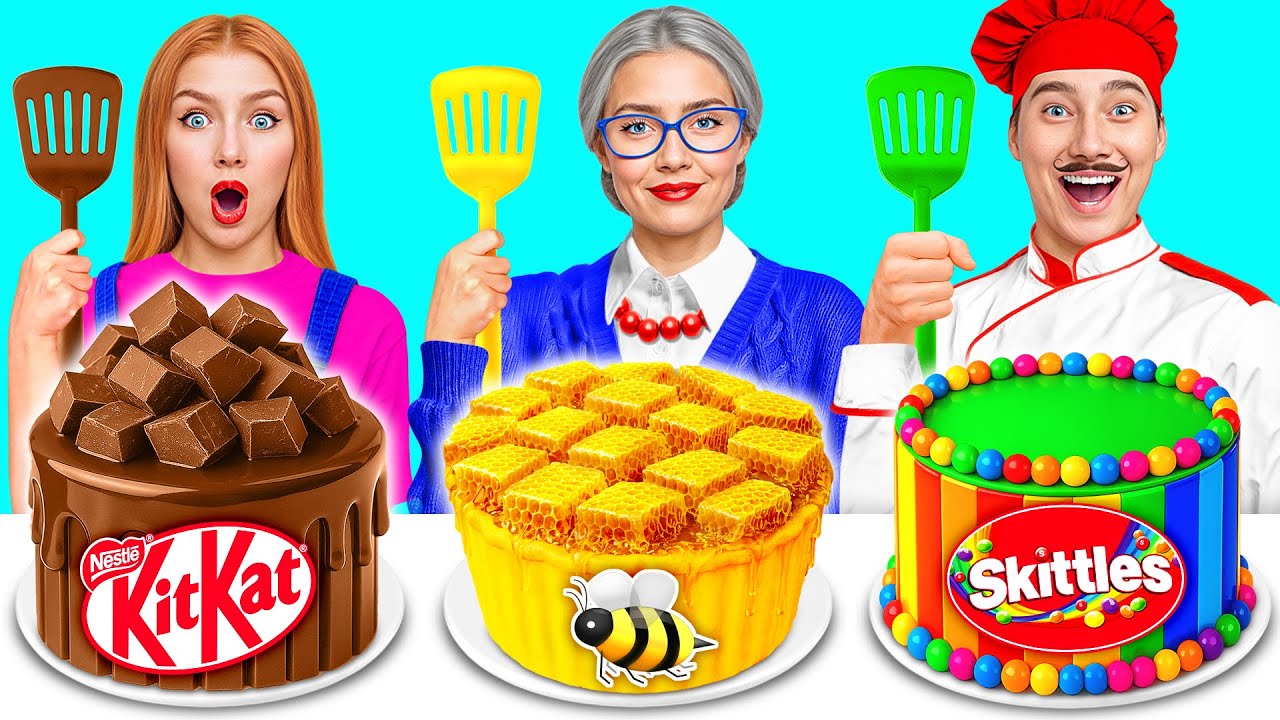 Кулинарный Челлендж: Я против Бабушки | Креативные Лайфхаки с Едой от Friendly DO