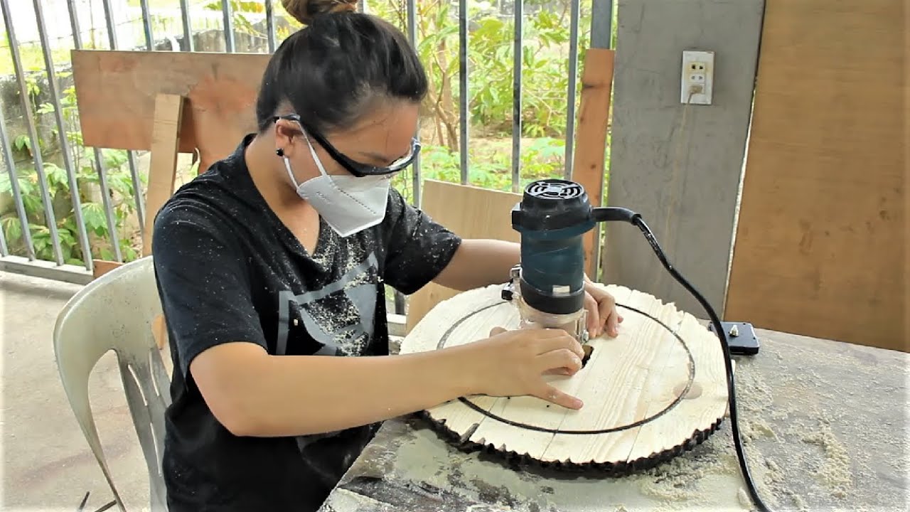 DIY Wooden Wall Clock | D.A SANTOS