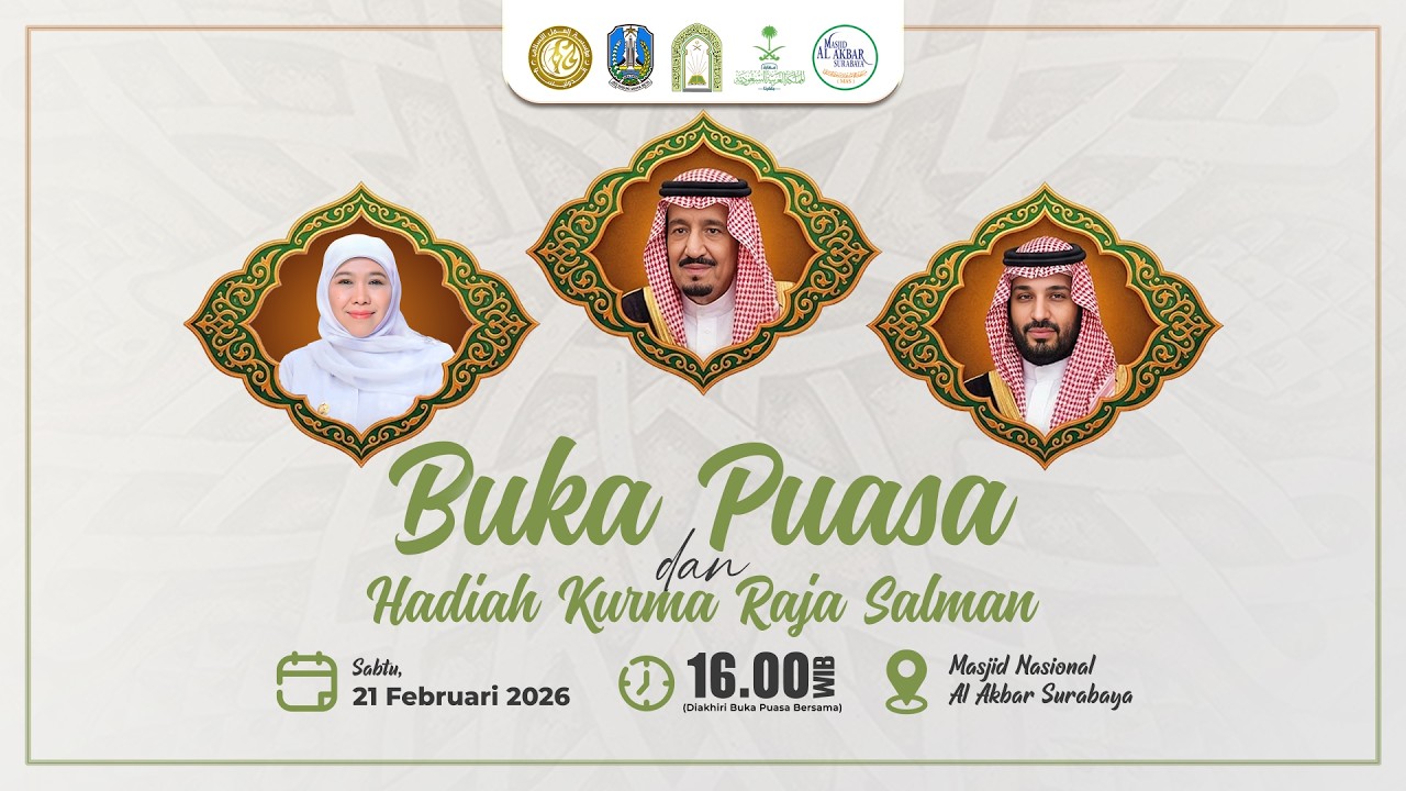 🔴 LIVE BUKA PUASA DAN HADIAH KURMA RAJA SALMAN