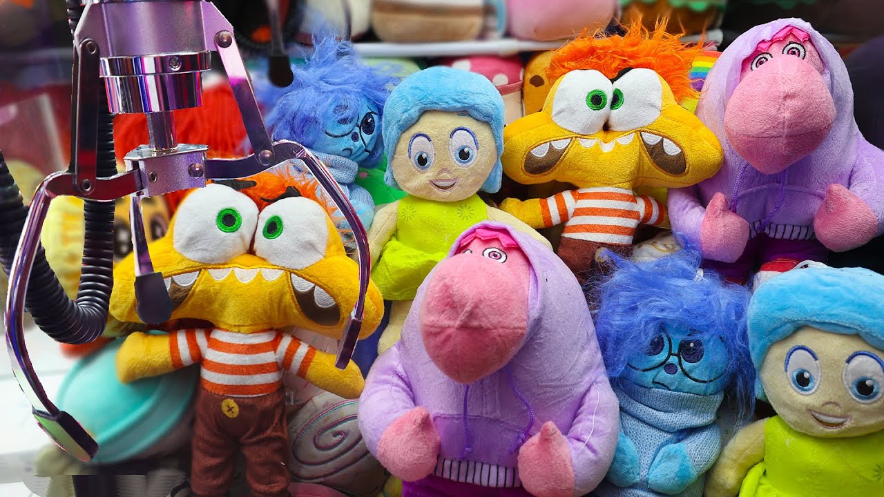 REJECTED Inside Out 2 Plush Claw Machine