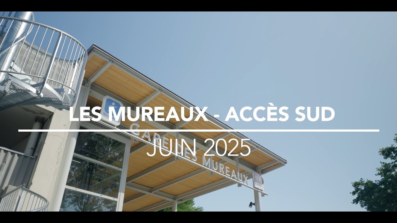 Viens visiter mon chantier, travaux accès sud en gare des Mureaux