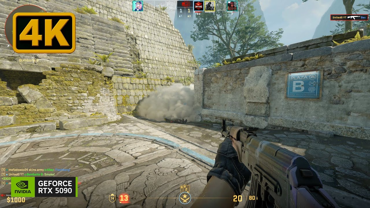 Counter-Strike 2 Gameplay 4K (No Commentary)