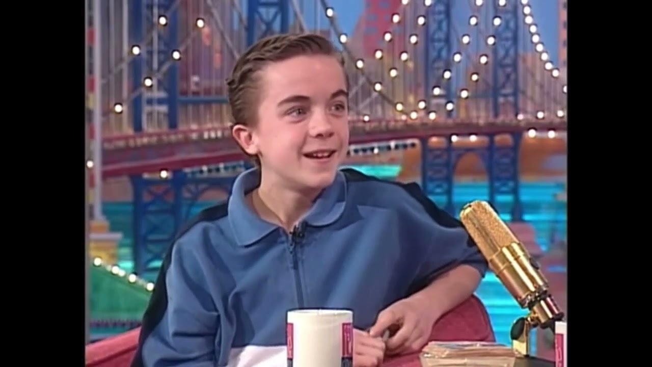 Frankie Muniz on the Rosie O'Donnell Show, 2000