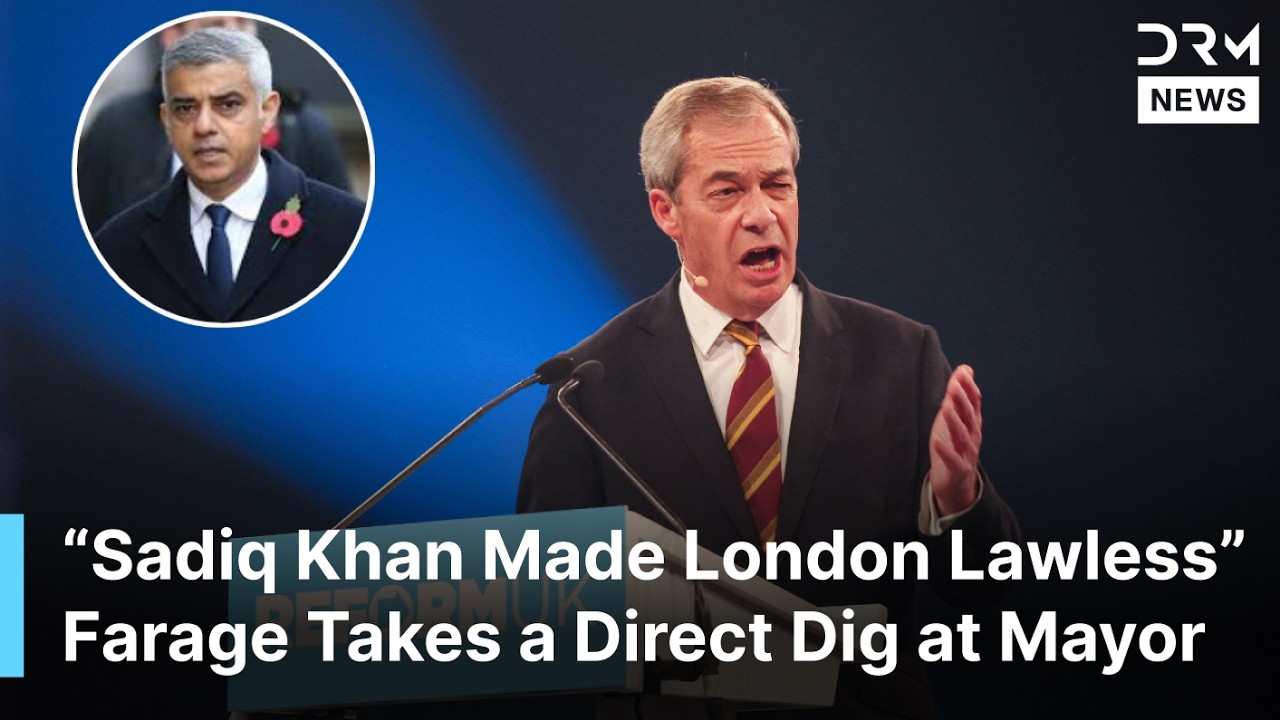 JUST IN: Nigel Farage Launches London Mayoral Candidate Leila Cunningham | DRM News | AC1F