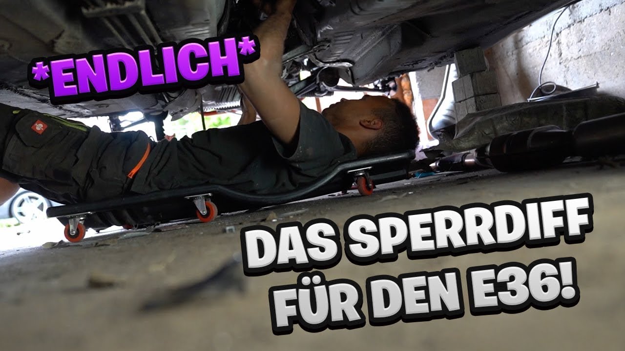Das SPERRDIFF ist im E36! - BMW E36 323i Projekt