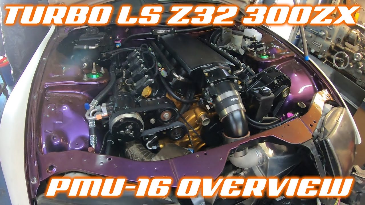 SINGLE TURBO LS SWAPPED 300ZX - PMU Install Overview