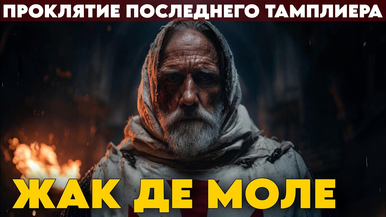Жак де Моле: Как УНИЧТОЖИЛИ Последнего Великого МАГИСТРА Тамплиеров.