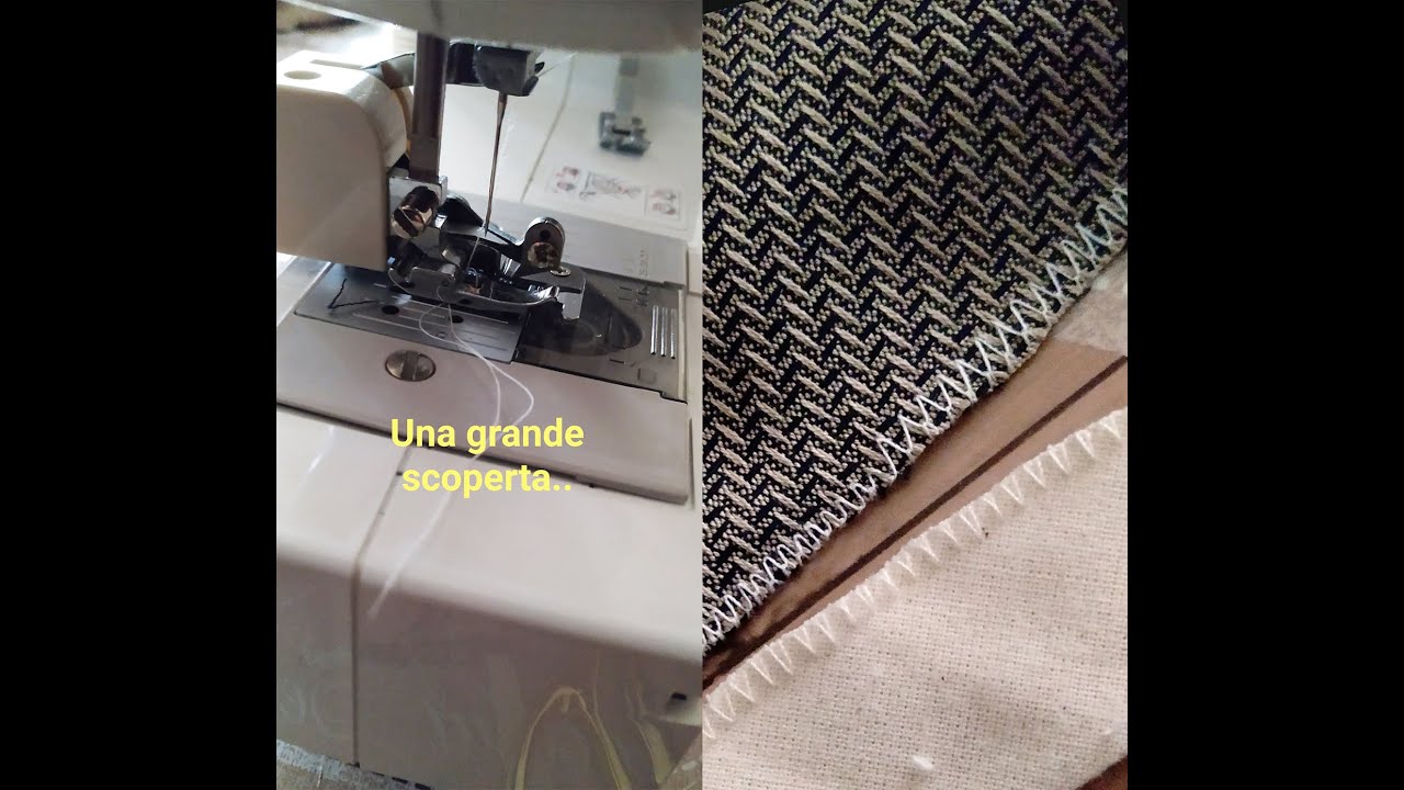 DIY - PIEDINO TAGLIA CUCI PER MACCHINA DA CUCIRE