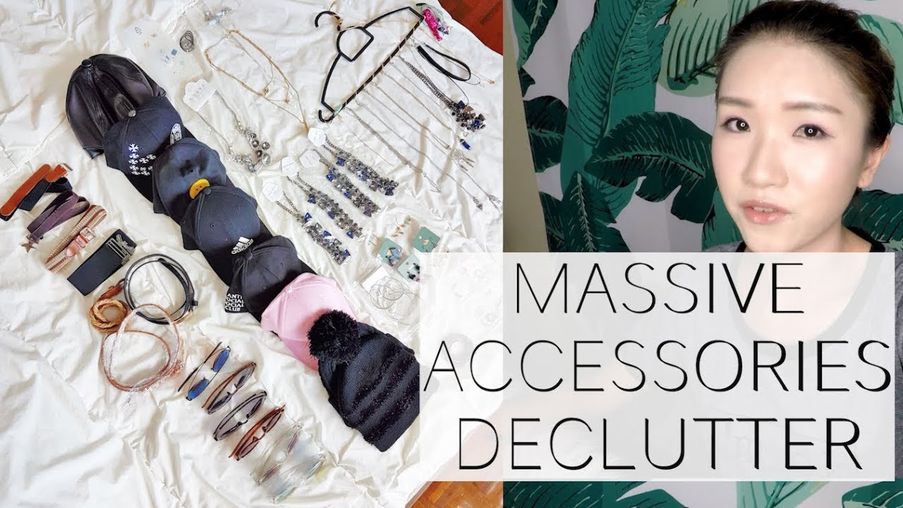 MASSIVE ACCESSORIES DECLUTTER | ACCESSORIES PURGE