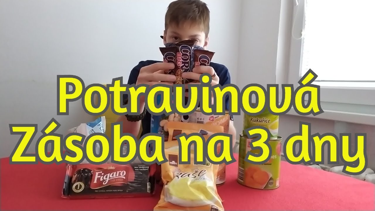 Z&Aacute;SOBY POTRAVIN PRO PŘEŽIT&Iacute; NA 3 DNY - PREPPERS CZ