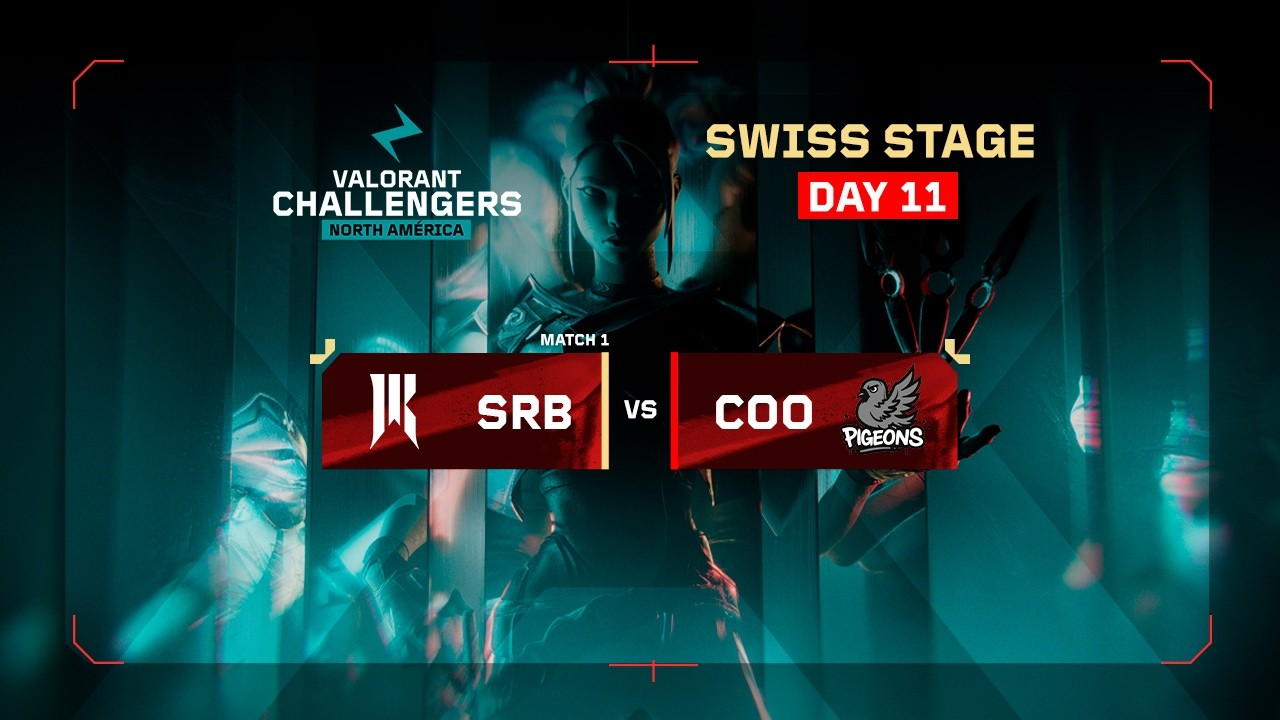 SRB vs COO | VALORANT Challengers NA | Week 4 Day 1 | B | Swiss Stage 1