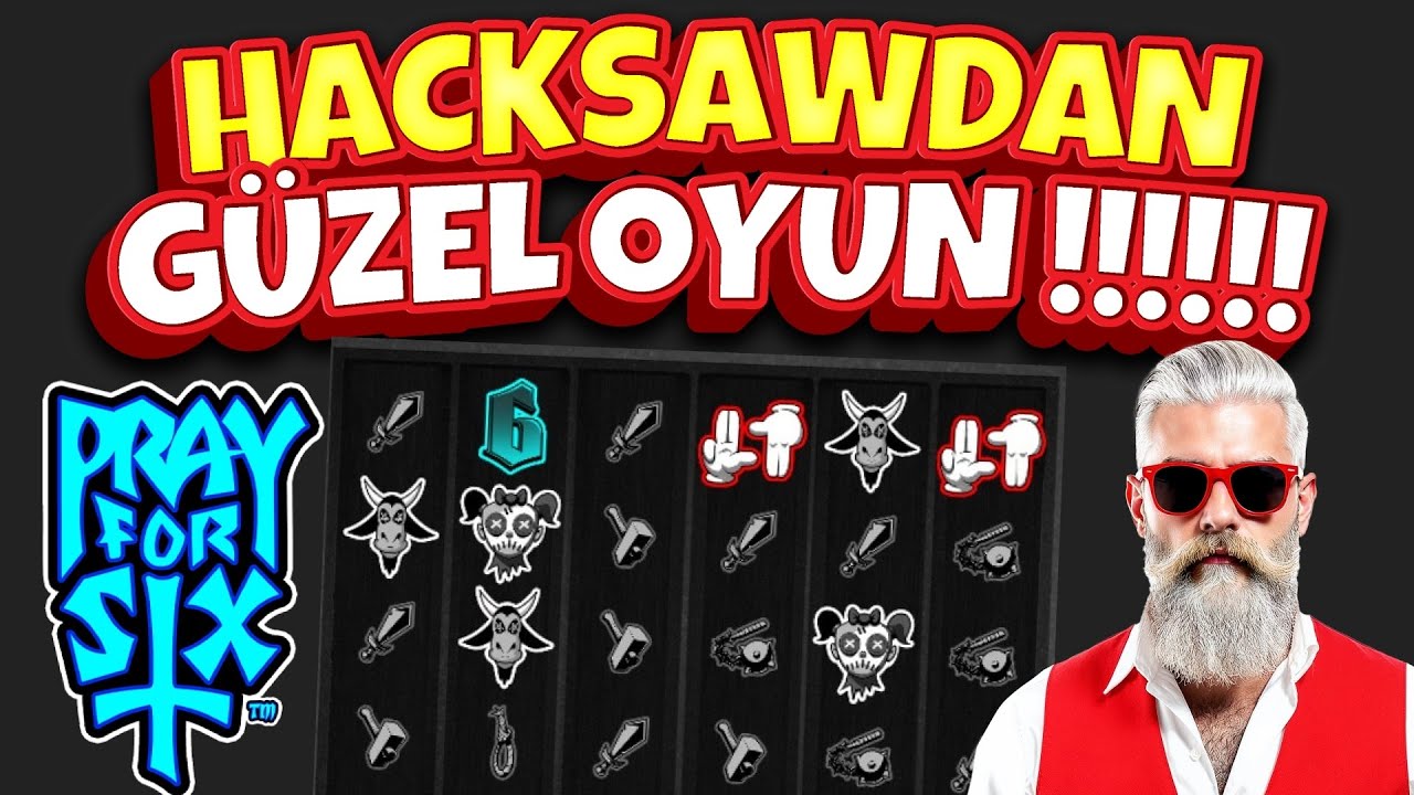 SLOT OYUNLARI 6️⃣ Pray for Six 6️⃣ HACKSAWDAN G&Uuml;ZEL OYUN !!! #slotlevo #slots