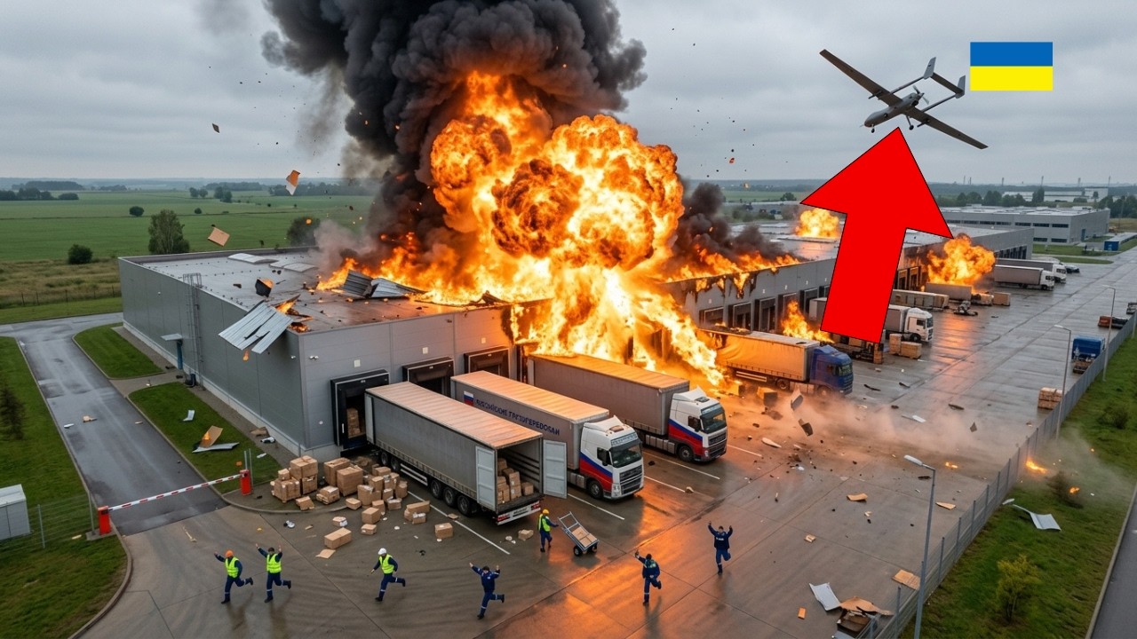 Ukrainian Drones STRIKE a $1.3B Russian Supply Hub &mdash; Then THIS Happened
