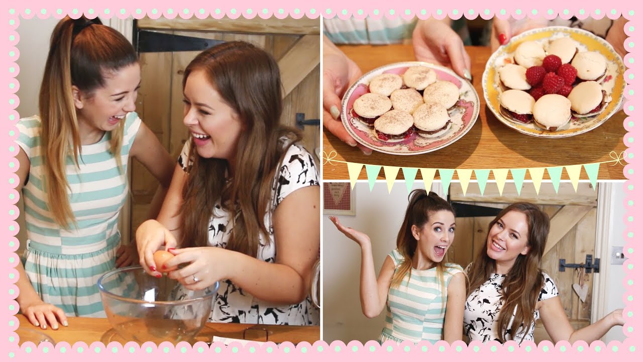 Baking Macarons with Tanya | Zoella