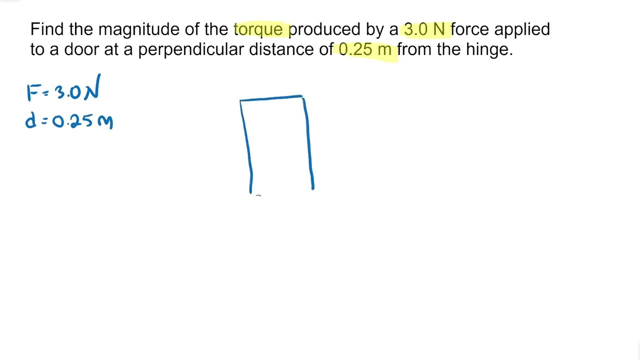 Physics Problem Solver Walk-Through Circular Motion - Solving Torque and Simple Machine Problems 2
