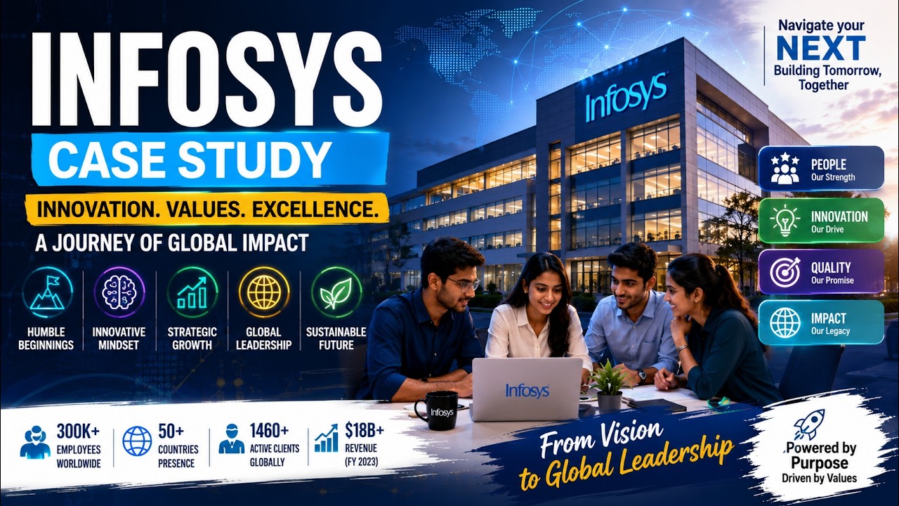 Infosys | Business Strategy, Innovation & Digital Transformation | Student Case Study Presentation