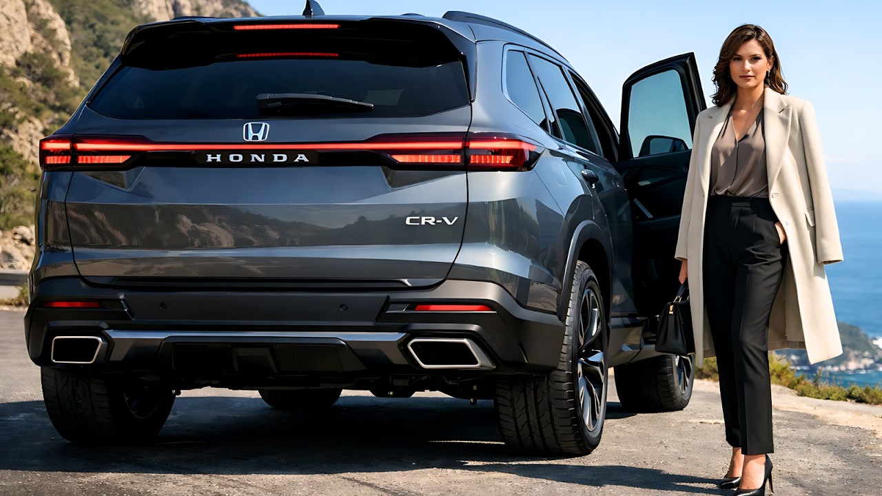 Первый взгляд на Honda CR-V 2027 года... Toyota RAV4 стоит опасаться!
