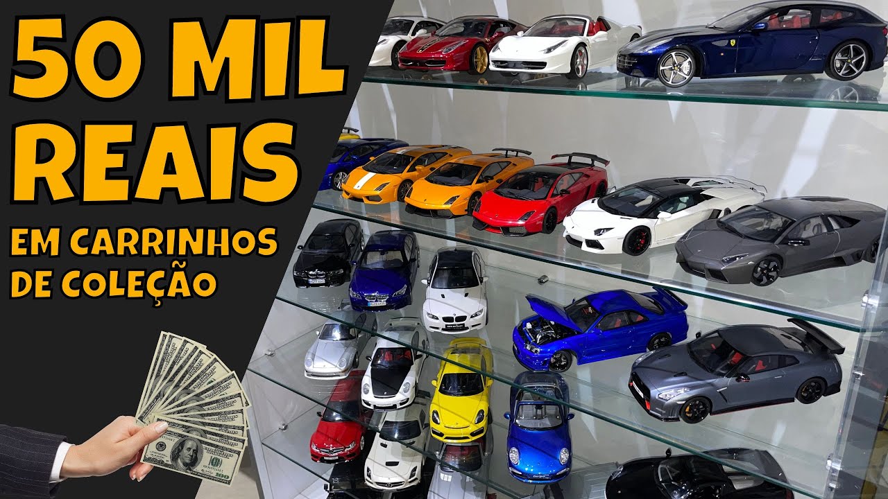 Minha coleção de miniaturas 1/18 | Autoart, Kyosho, BBR, Hot Wheels Elite e muito mais.