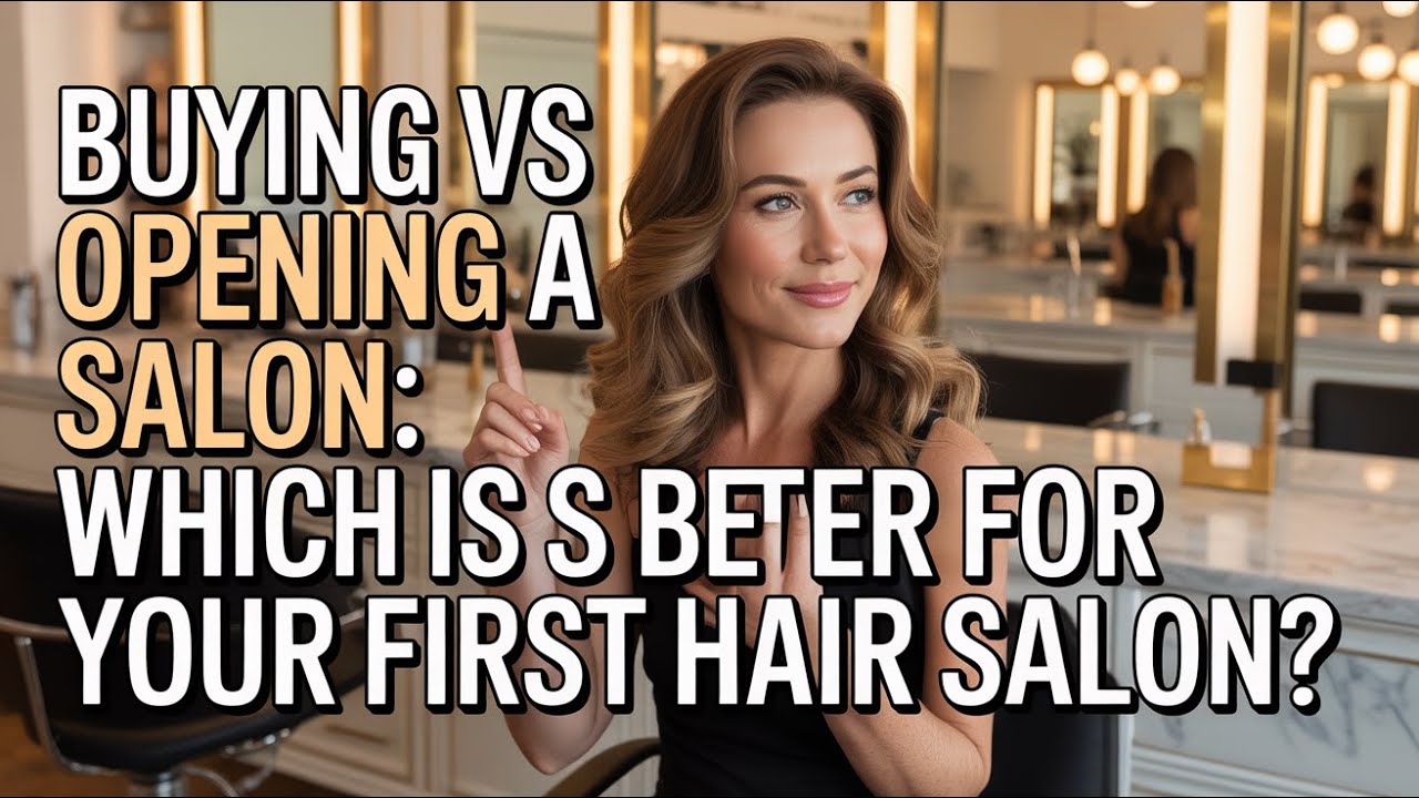 Buying Vs Opening a Salon  Which Is Better for Your First Hair Salon?