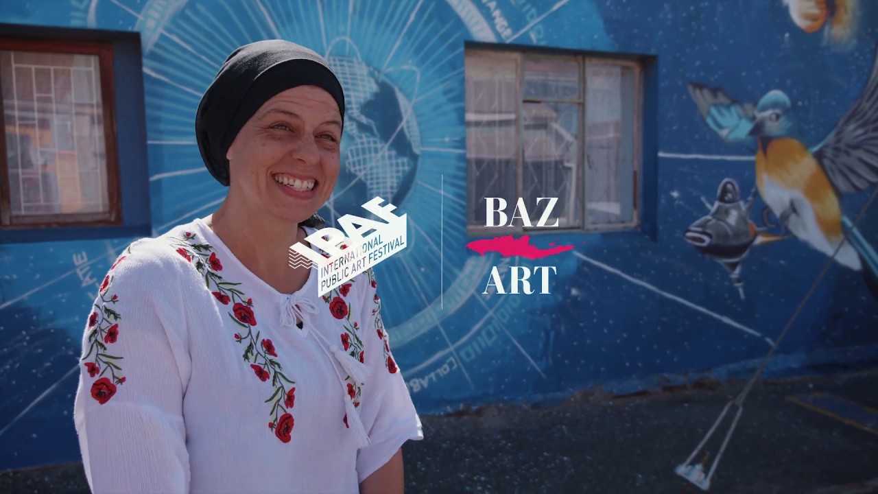 Awesome painted Street Art - murals in Cape Town - IPAF 2019  (Video#8)