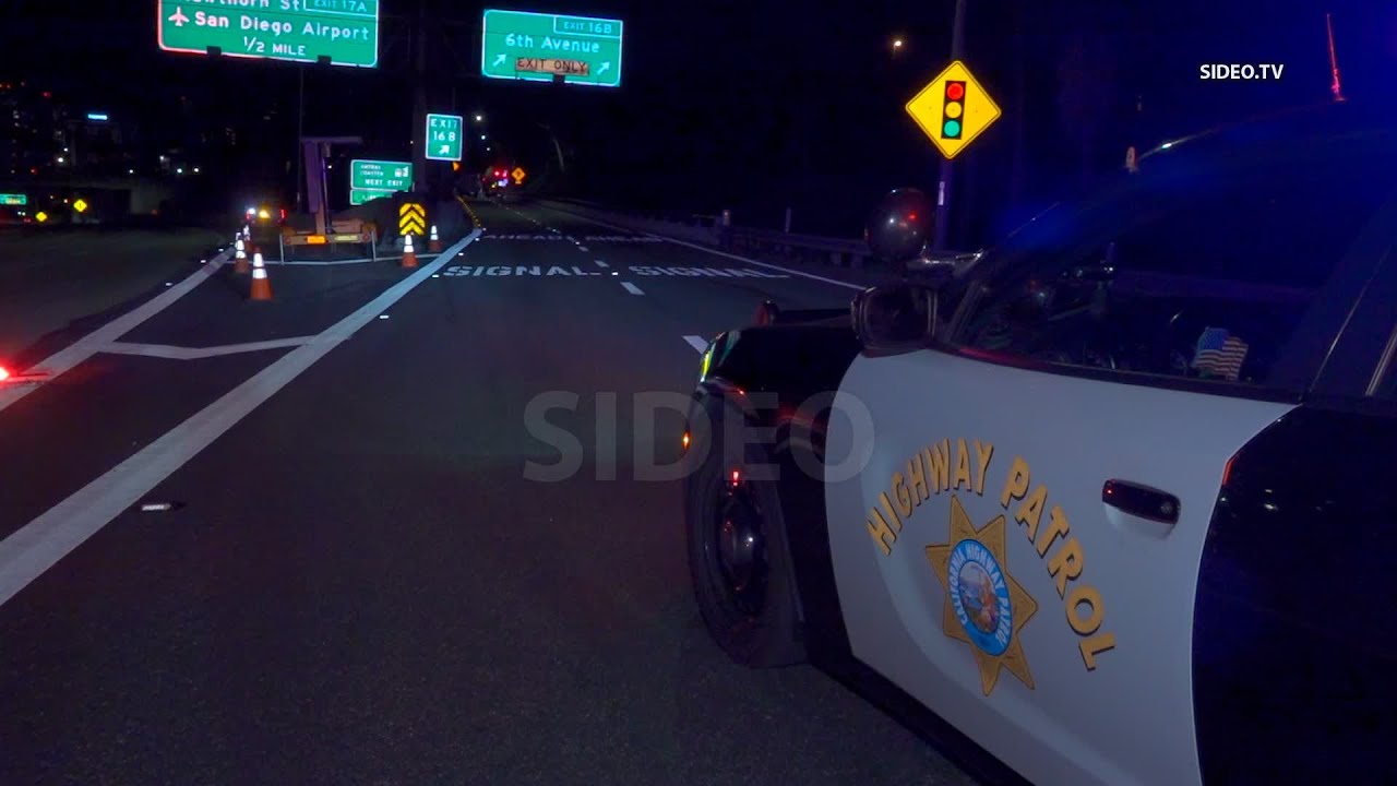 CHP Investigating Fatal Pedestrian Struck On Offramp in Cortez Hill