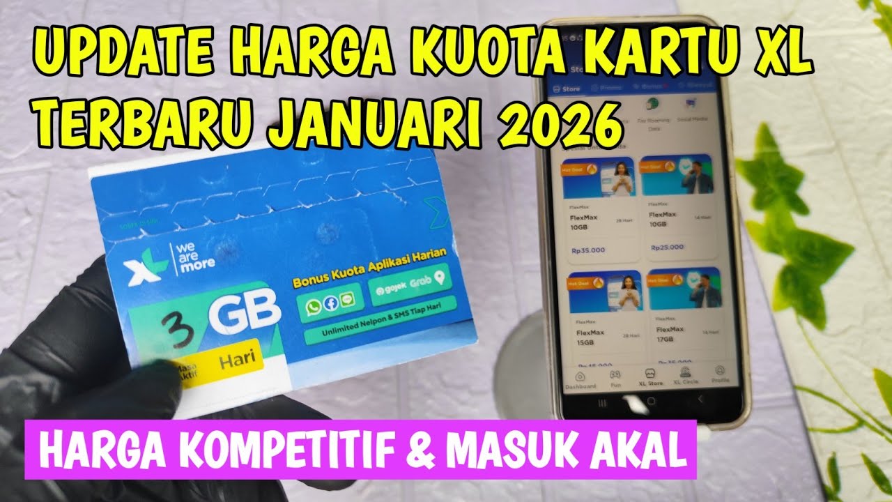 TERBARU ‼️ PAKET MURAH XL 2026