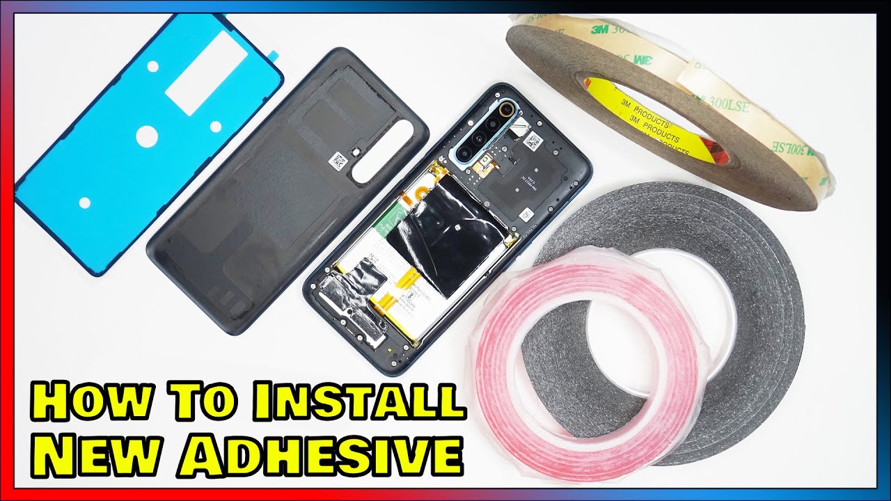 How To Install New Adhesive To Your Smartphone Screen Or Battery Door Back Plate