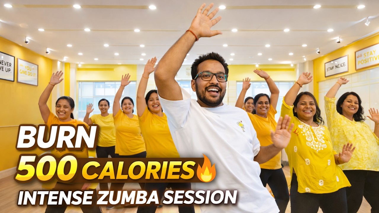 BURN 500 CALORIES INTENSE ZUMBA SESSION || Niteesh || Mayuri Dance & Fitness Academy ||