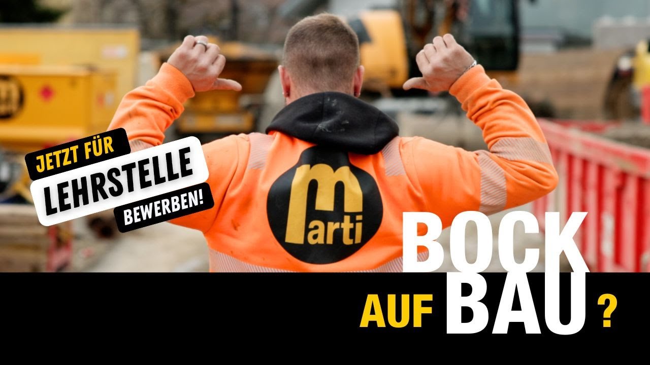 Bock auf Bau? Wir haben die passende Lehrstelle!