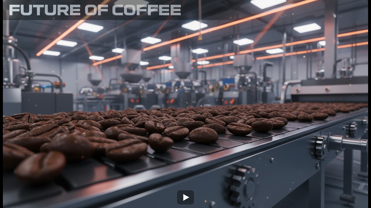 Inside The Process of Producing Instant Coffee Using a Modern Production Line