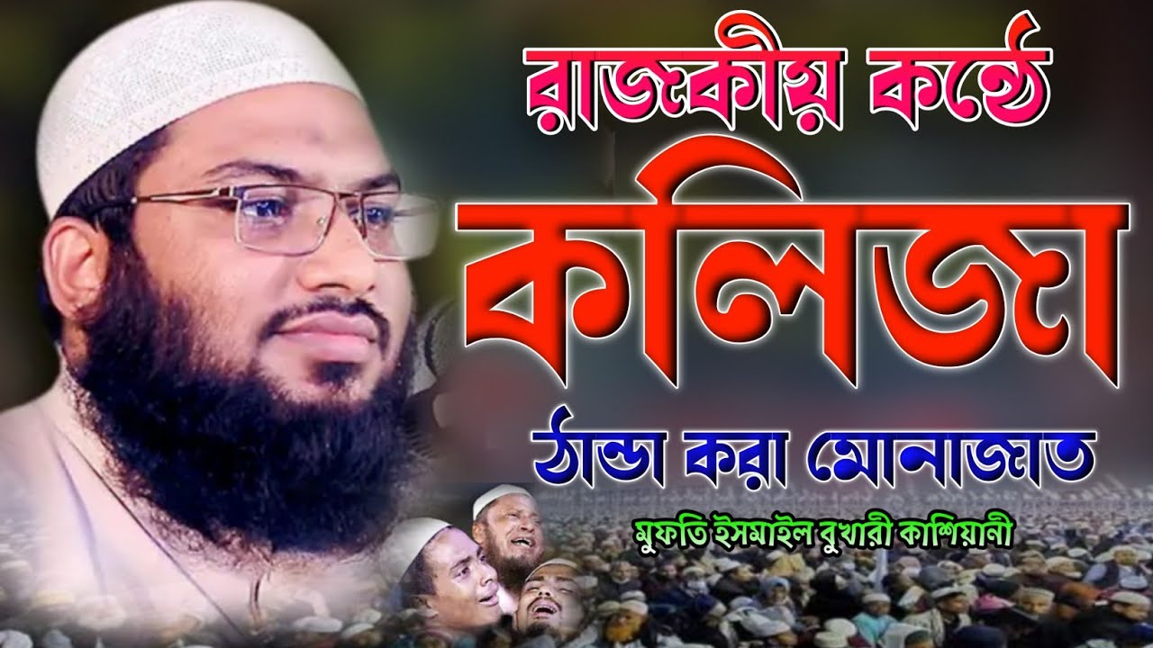 কলিজা ঠান্ডা হয়ে যাবো মোনাজাত টি একবার শুনুন, ismail bukhari kashiani waz, ইসমাইল হোসেন বুখারী