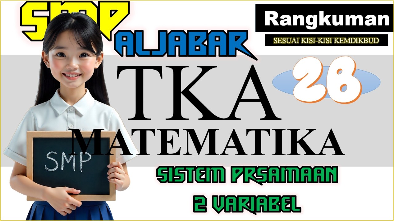 TKA matematika  2026 sesuai kisi kisi ,2b SPLDV
