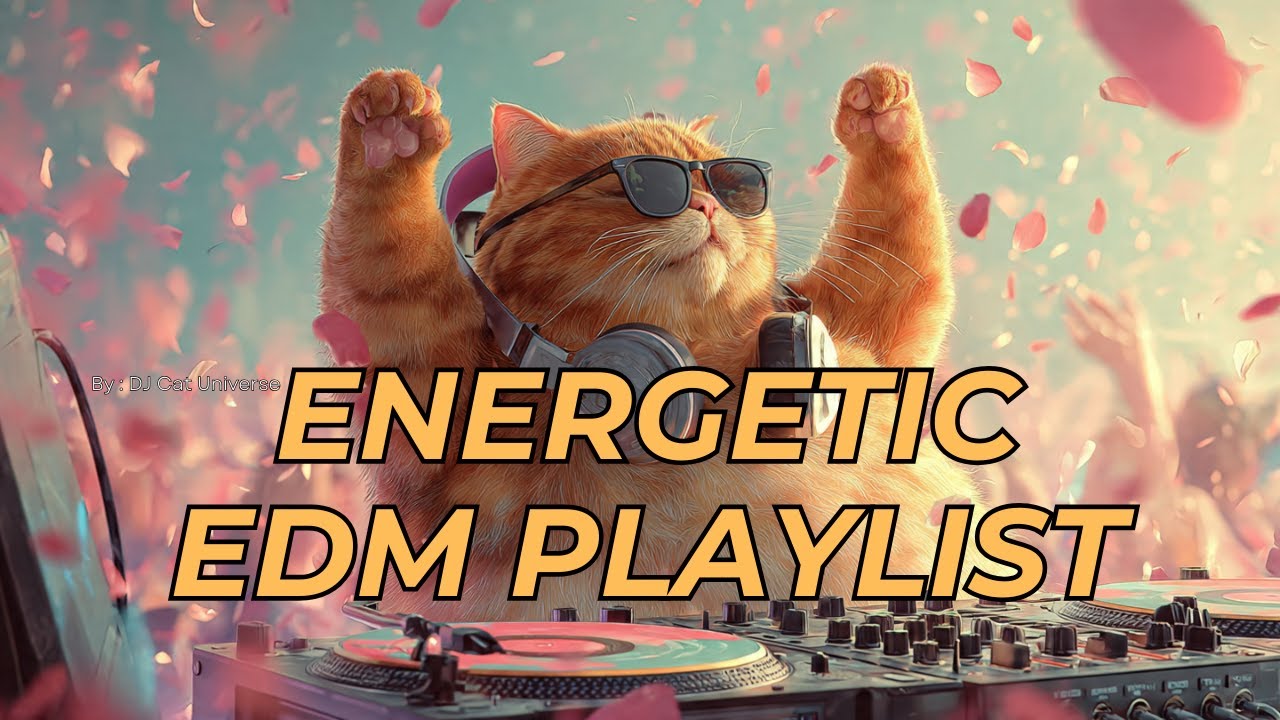 Energetic EDM Playlist 2026 ⚡ 1 Hour Festival & Workout Mix | DJ Cat Universe