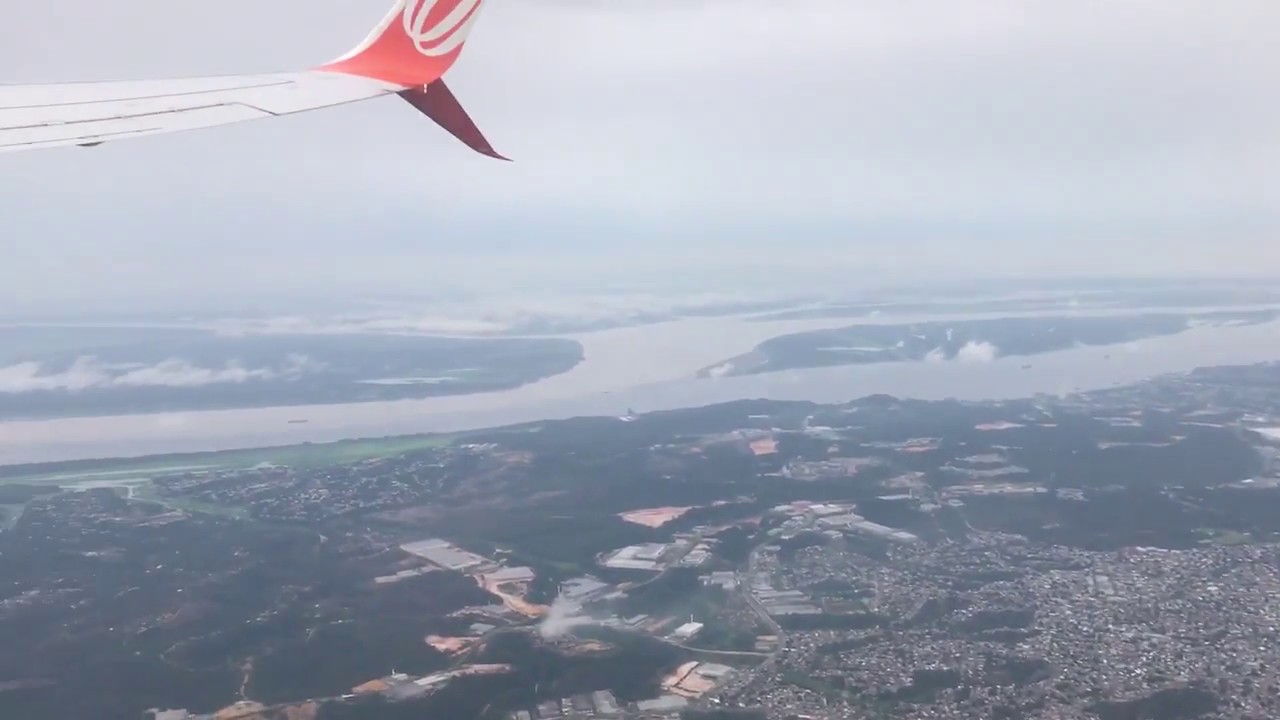 Decolagem de Manaus para Fortaleza