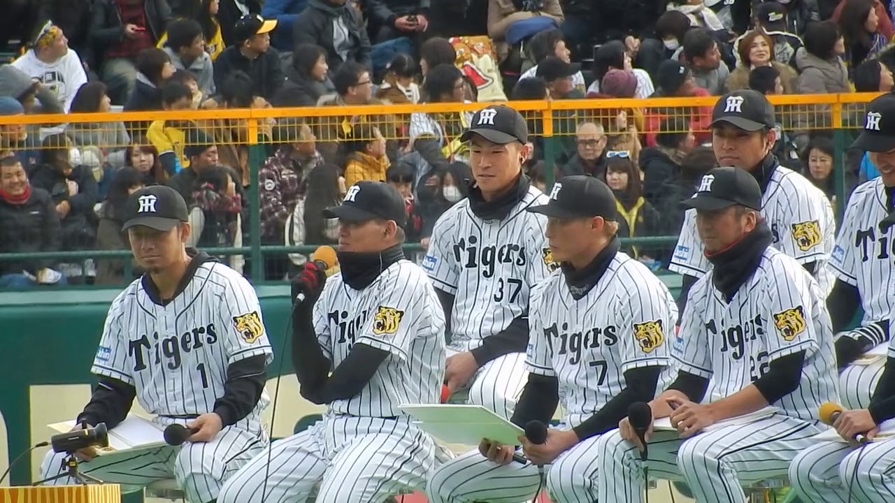 阪神タイガース2017/ファン感謝デー　虎トーーク①選手への質問、ホメ王決定戦(2017.11.25)