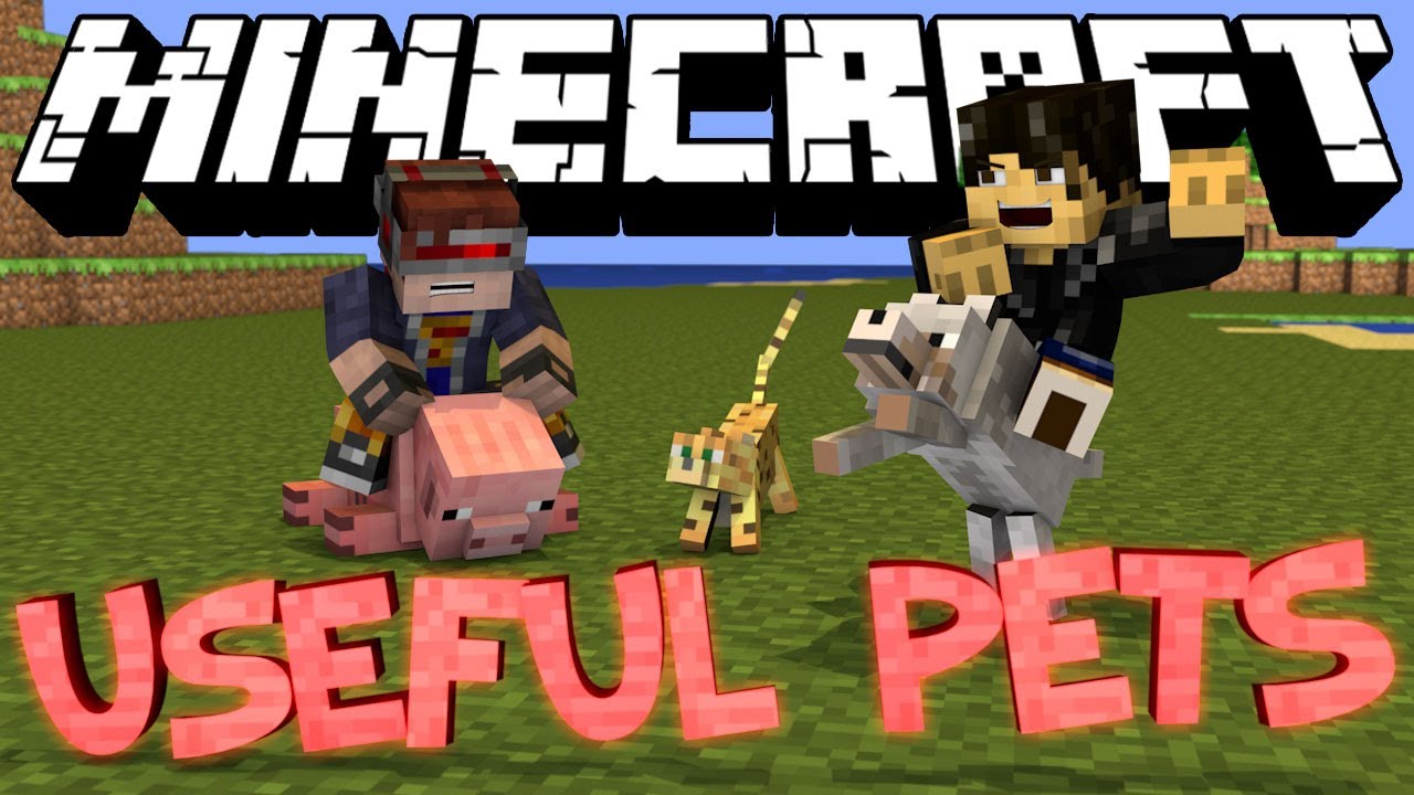Minecraft Mod Showcase : Useful Pets Mod (Battle Pets)