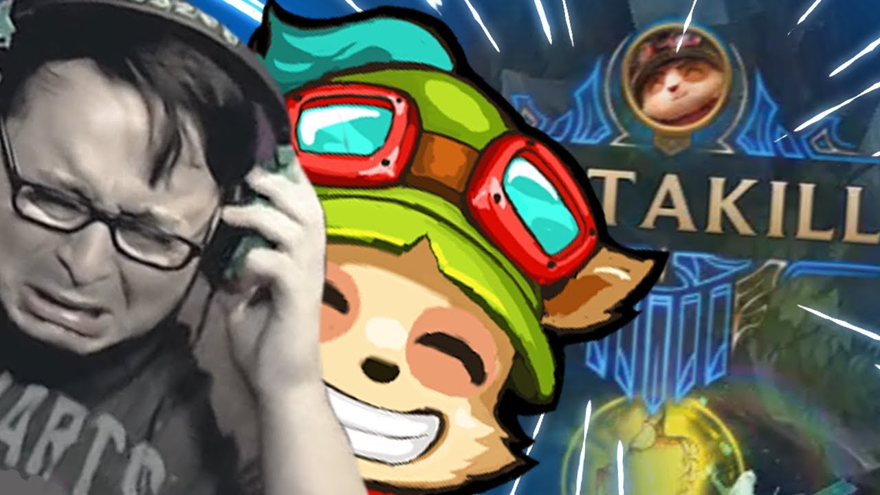 ATÉ TEEMO fazendo PENTA KILL e EU NAO!! 😭