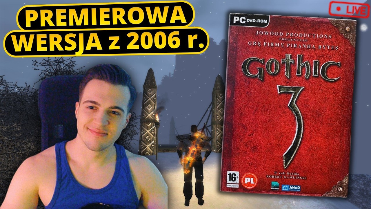 🔴 Gothic 3 PREMIEROWA wersja - JAK w 2006 ROKU! - IMERSYJNA ŚCIEŻKA FABULARNA #4